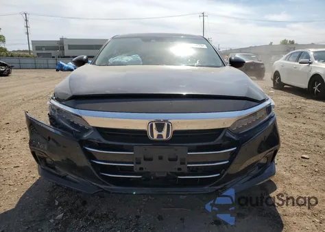 2021 Honda Accord Hybrid Exl from USA, damaged, VIN 1HGCV3F57MA008004